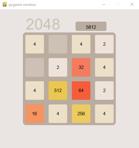 2048 AI in action